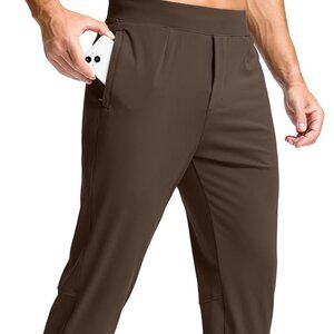 Men's Rich Brown Jogger Sweatpants
